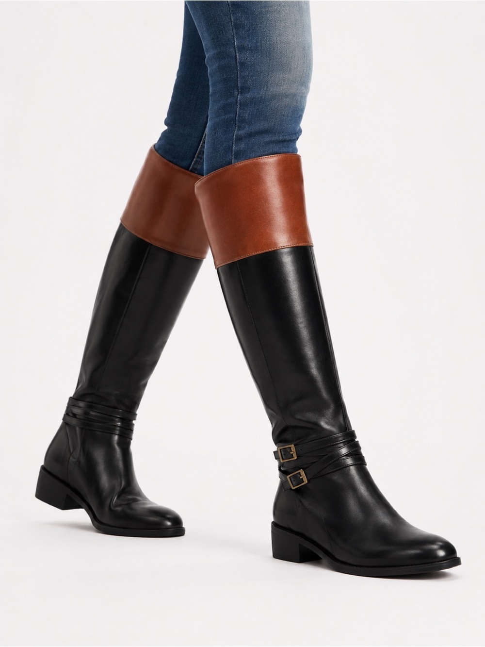 SO Trixie riding boots over the knee boots leather